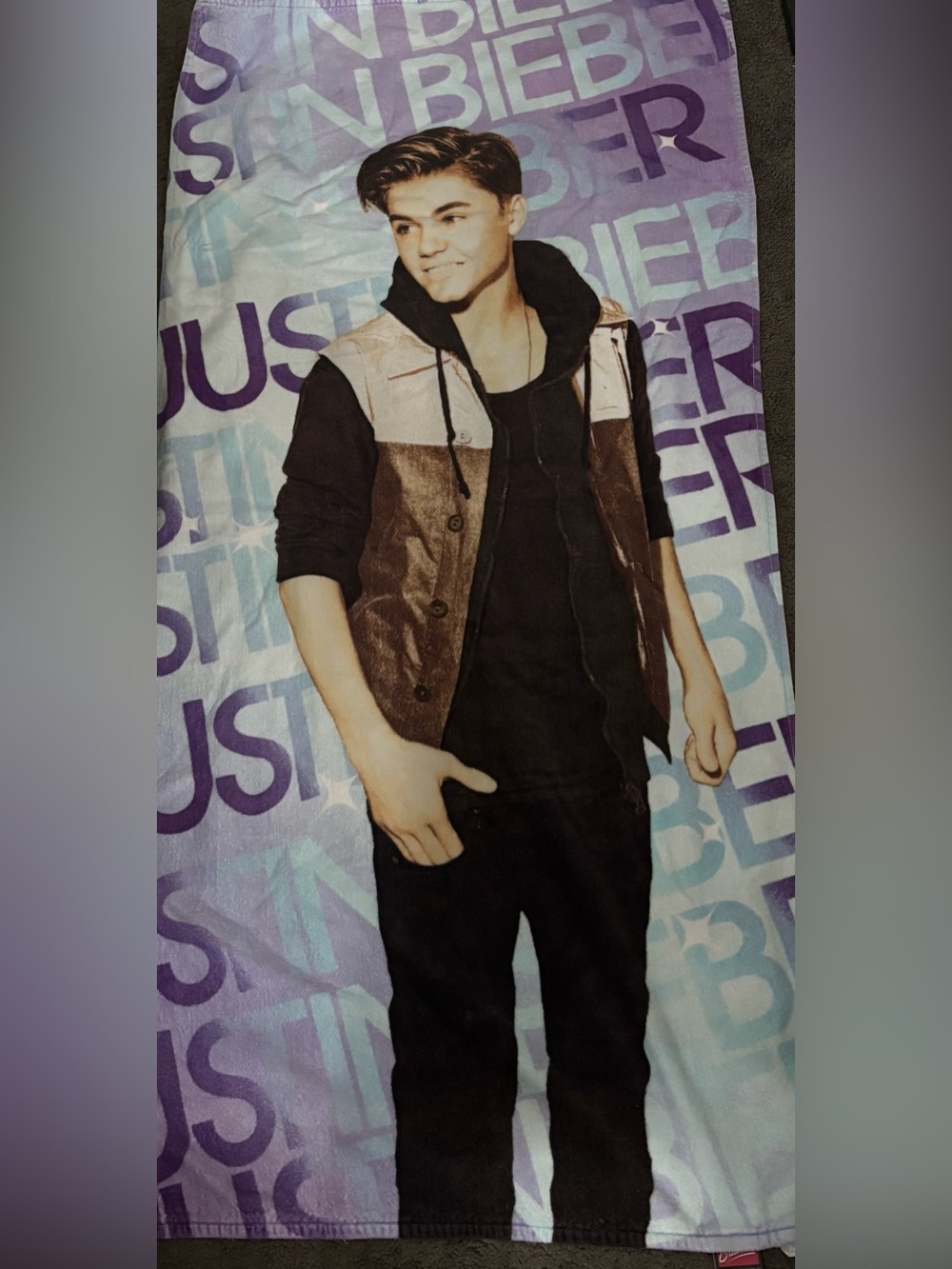 Justin Bieber Bravado Beach Towel 2013